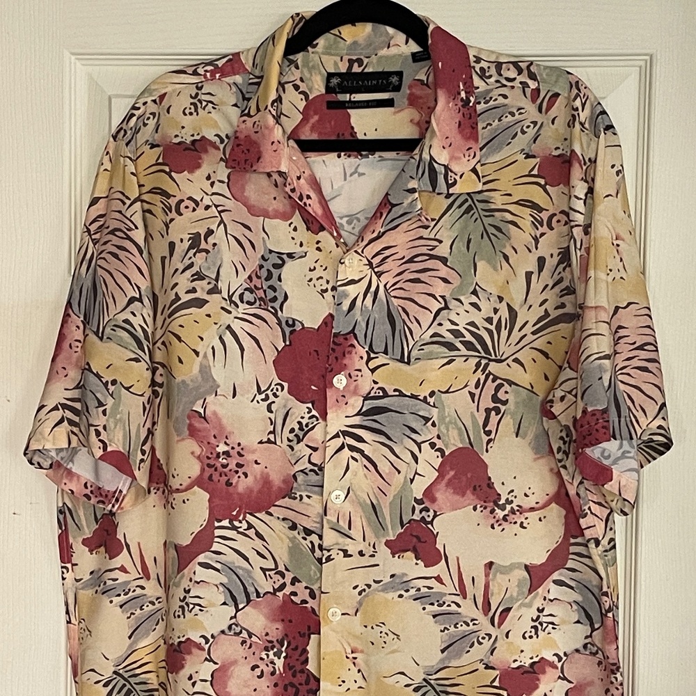 Allsaints Wailea SS Shirt - Size Large